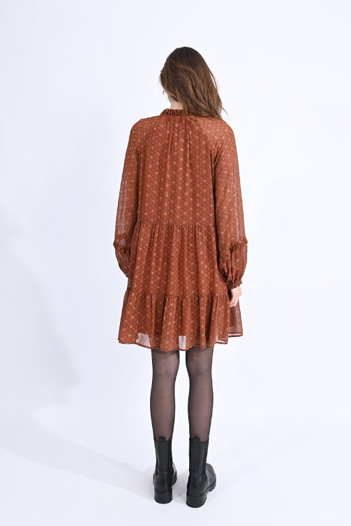 Molly Bracken Rust Dress
