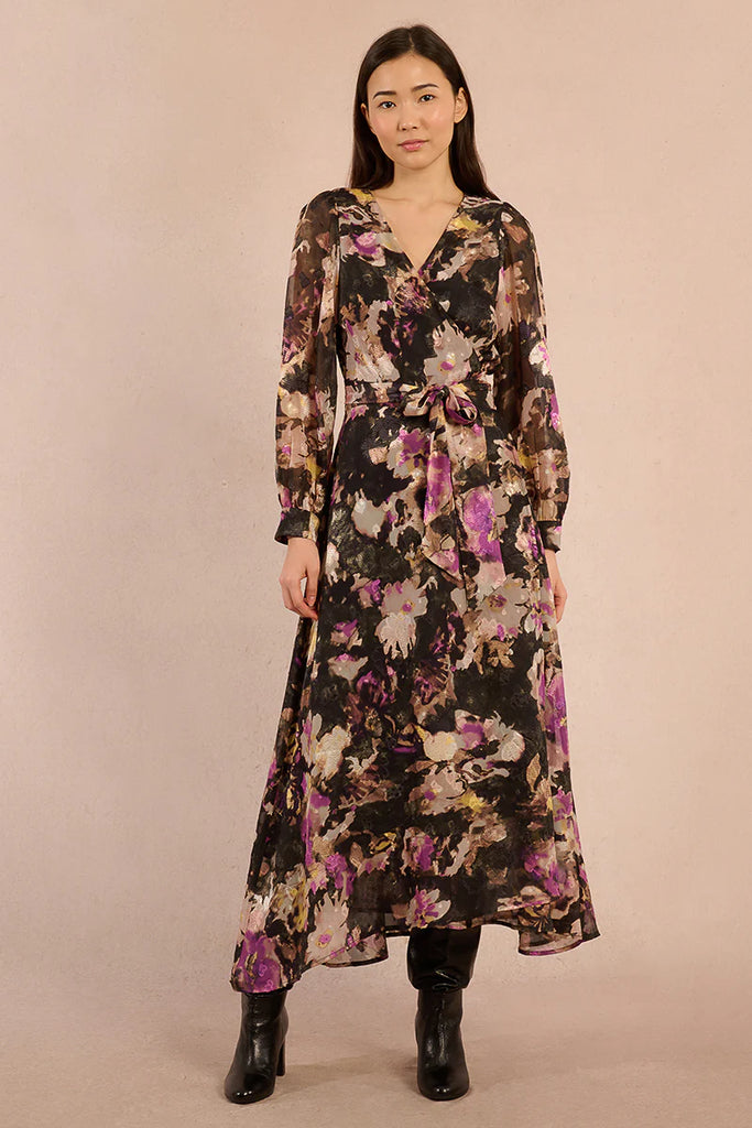 Fall Floral Dress