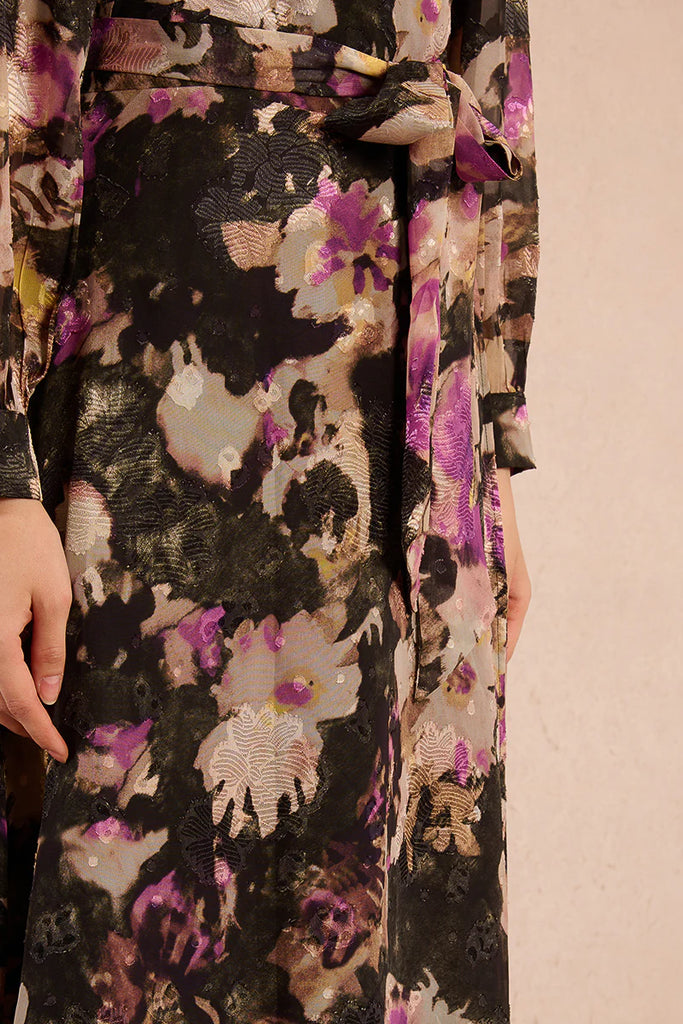 Fall Floral Dress