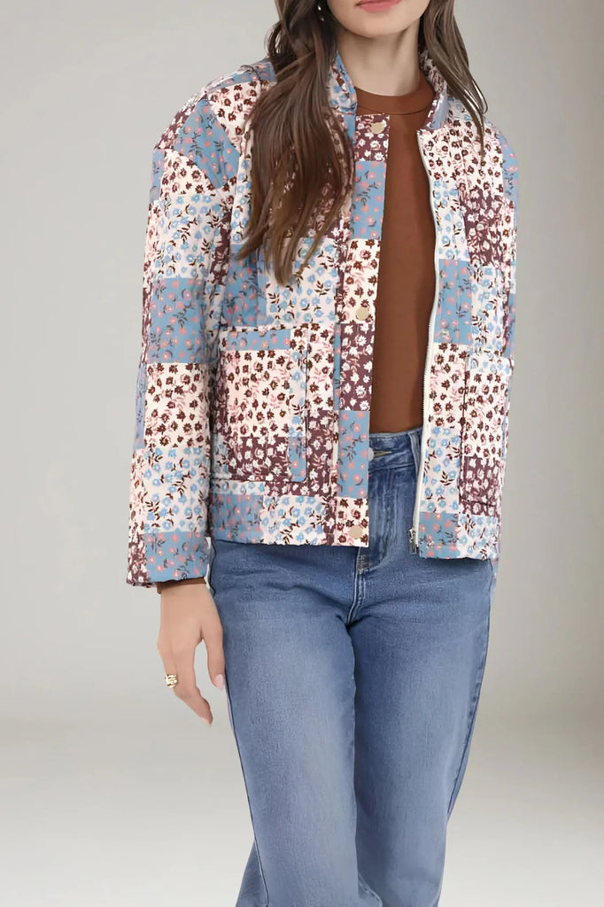 THE COLLECTOR PATCHWORK QUILTED JACKET