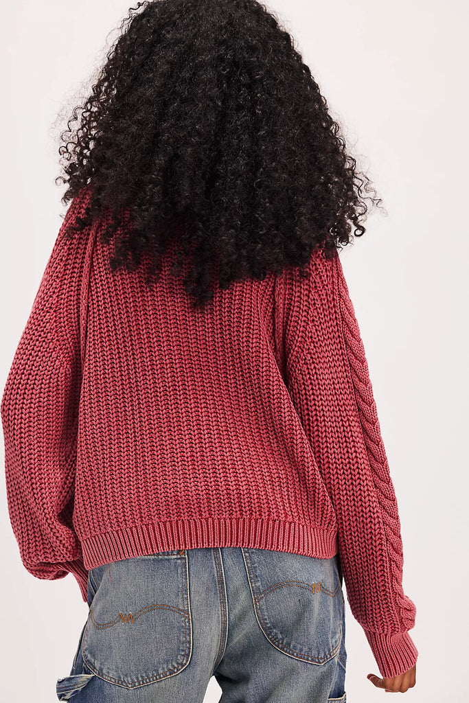 Frankie Cable Knit Sweater