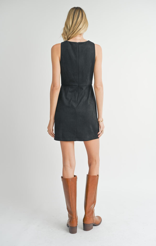 Sadie and Sage Tuscandy Faux Suede Mini Dress