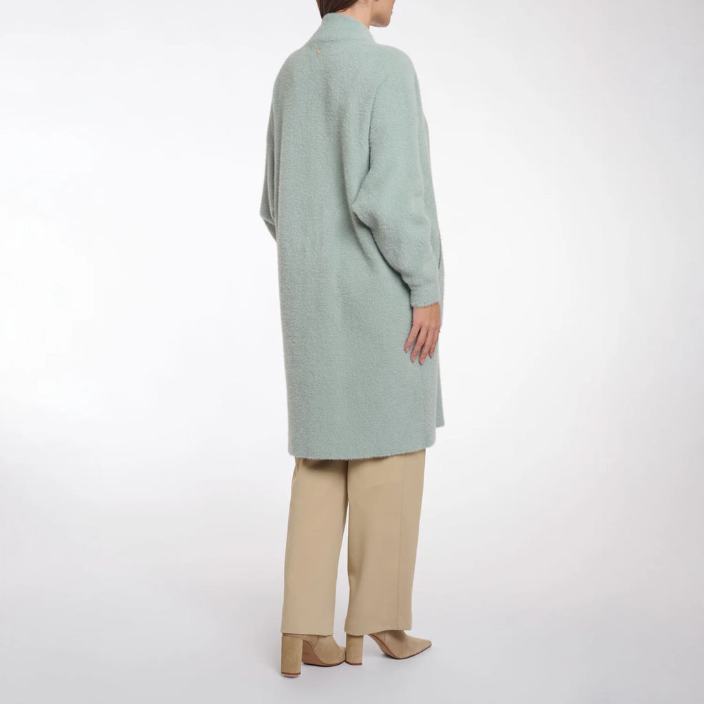 Arline Long Big Sleeves Cardigan in Manor Grey