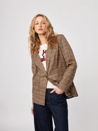 Bentley Tartan Blazer - Saddle Tartan