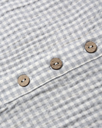 Woven Jumpsuit/Blue Gingham
