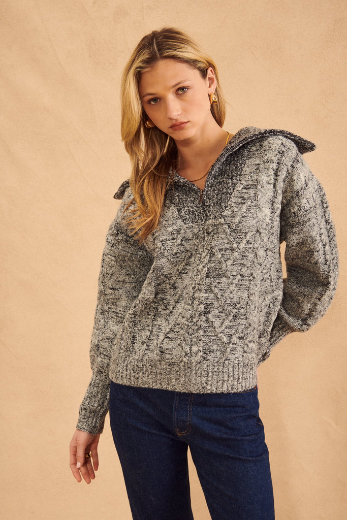 Micah Sweater - Artic Fox