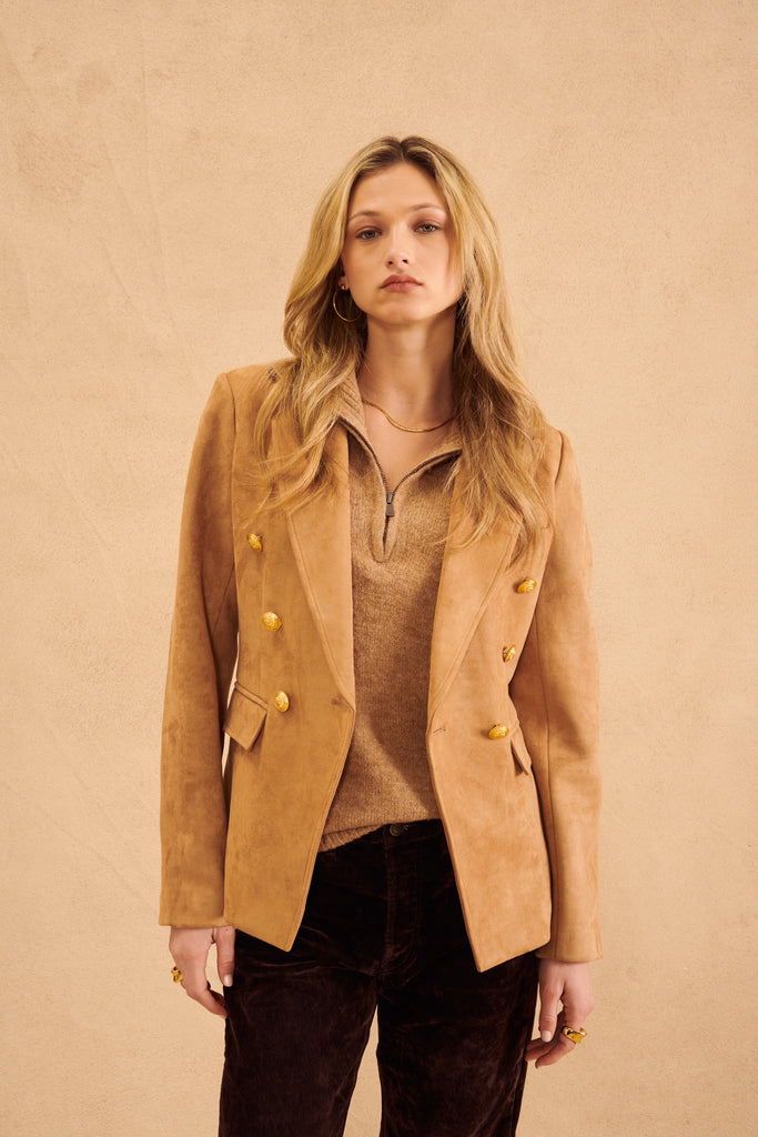 John + Jenn Orson Blazer/ British Tan