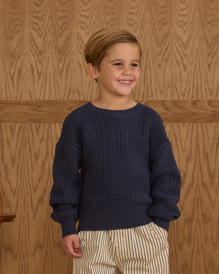 Aspen Sweater || Navy