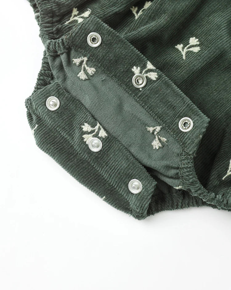 Freya Romper || Blossom Embroider