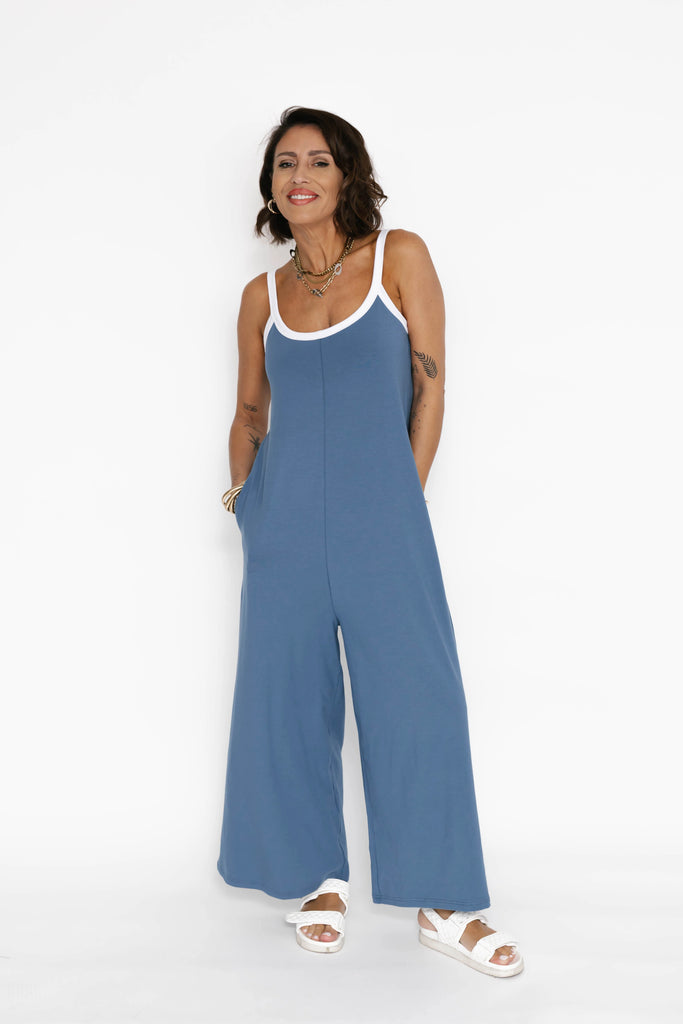 Sasha Wide Leg Romper