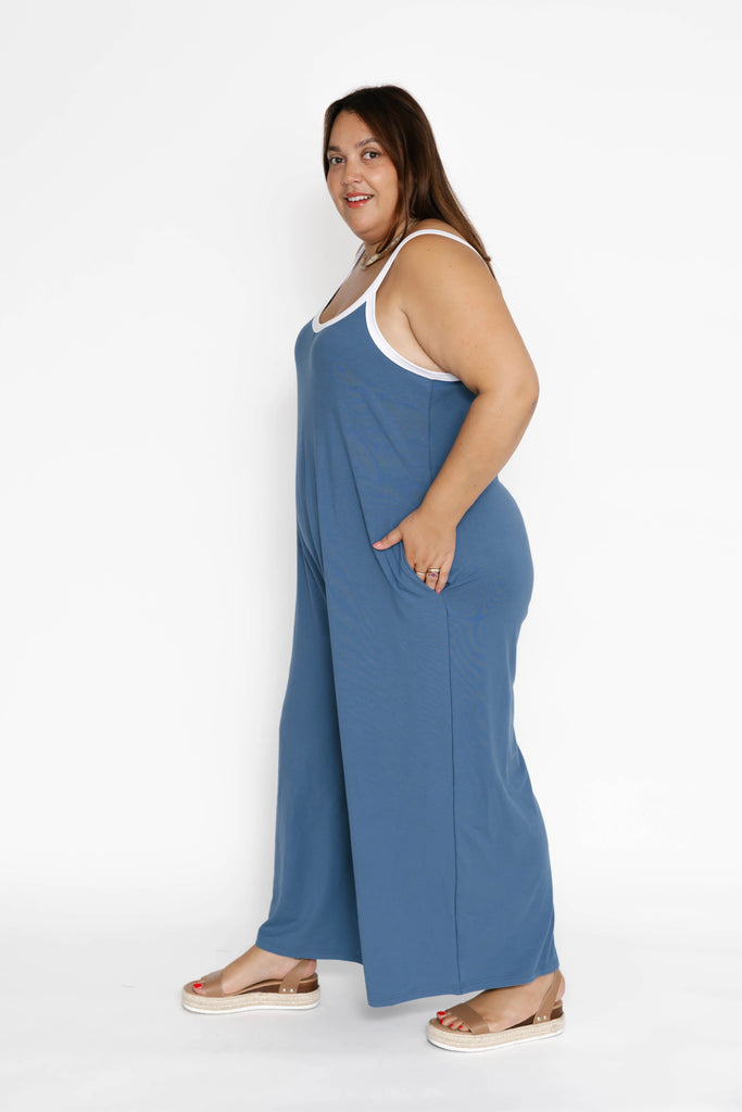 Sasha Wide Leg Romper