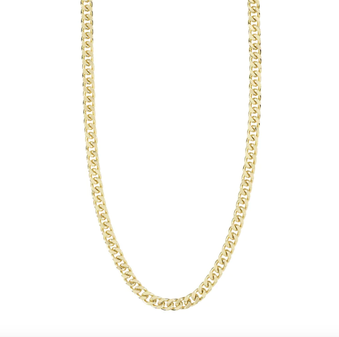 Pilgrim Heat Recycled Chain Necklace Gold Plated