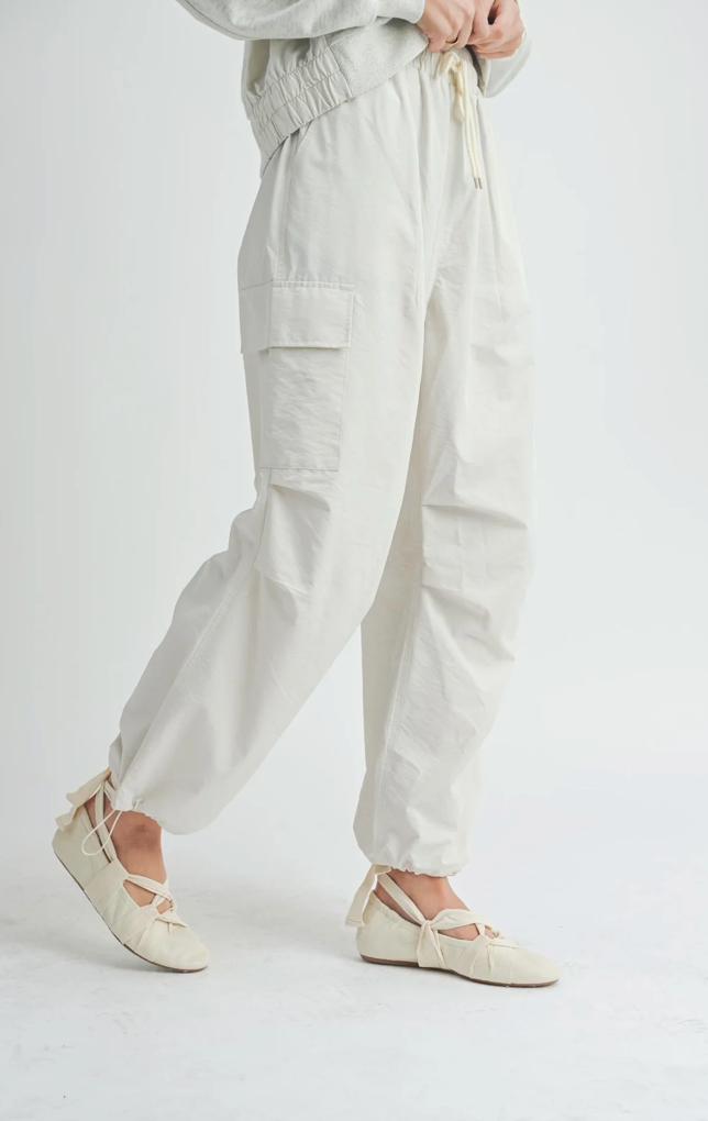 Sadie & Sage Vita Elastic Cargo Pant