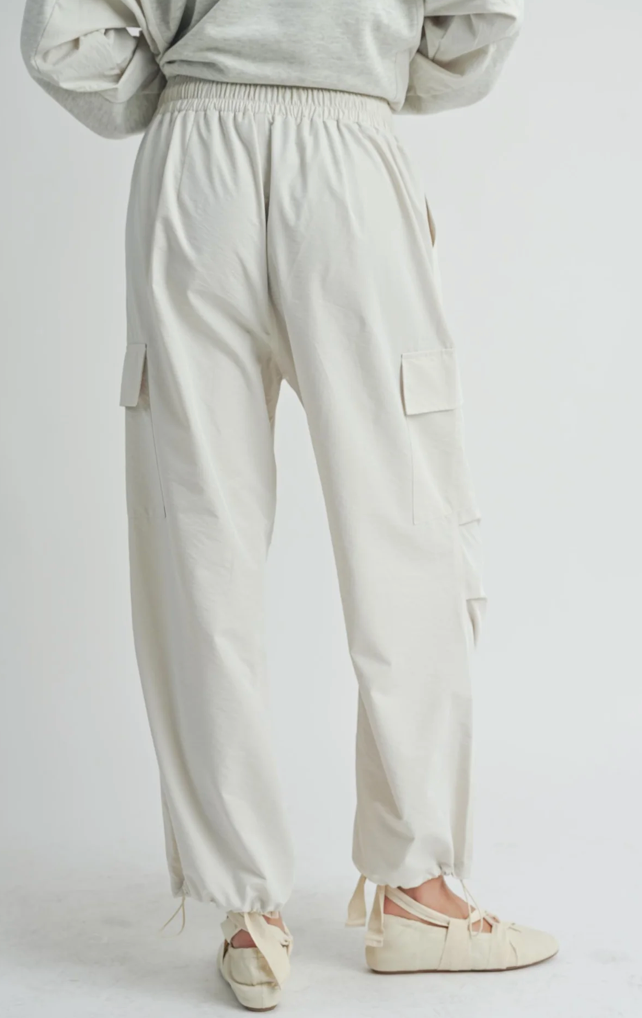 Sadie & Sage Vita Elastic Cargo Pant