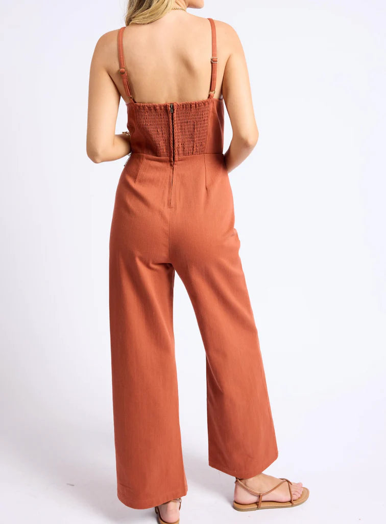 MESA DENIM JUMPSUIT