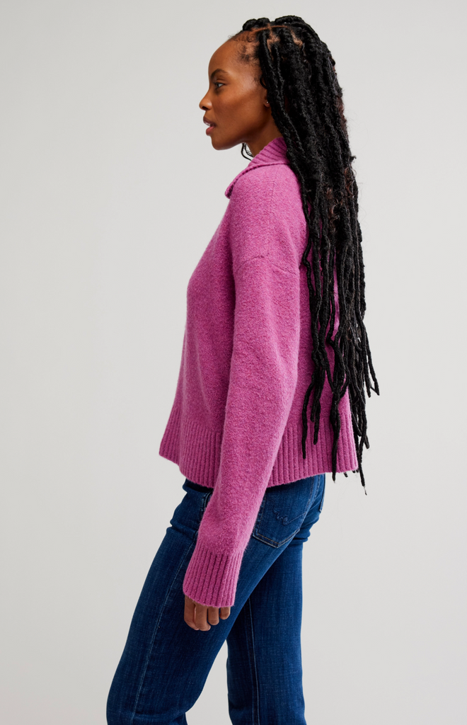 TRADING UP POLO / MAGENTA HAZE MELANGE
