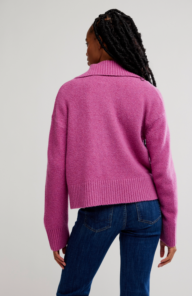 TRADING UP POLO / MAGENTA HAZE MELANGE