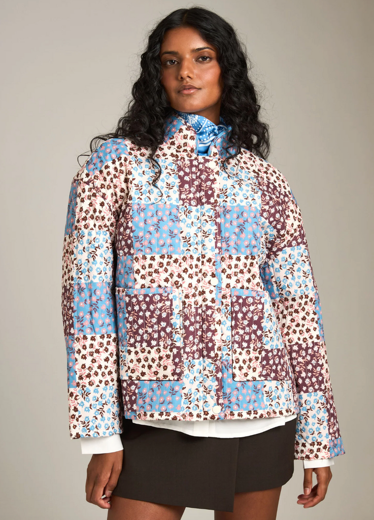 THE COLLECTOR PATCHWORK QUILTED JACKET