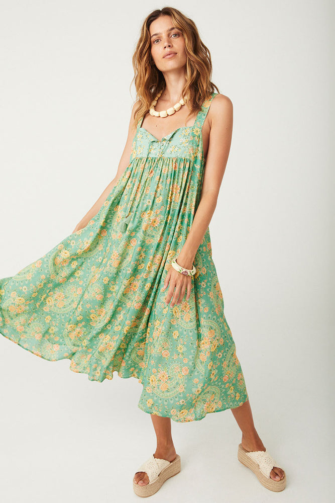 SPELL MELODY STRAPPY HOUSE DRESS