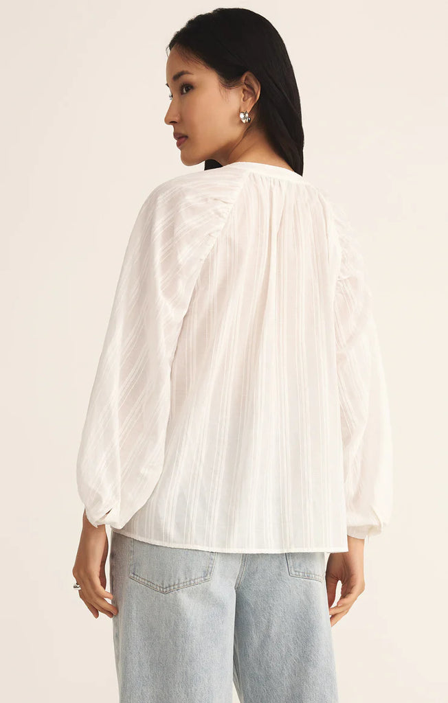 WREN BUTTON UP TOP