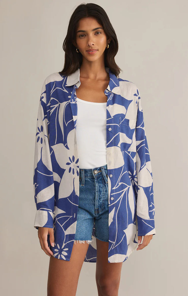 TOMAS MADERO LEAF BUTTON UP + CIMA MADERO SHORT SET
