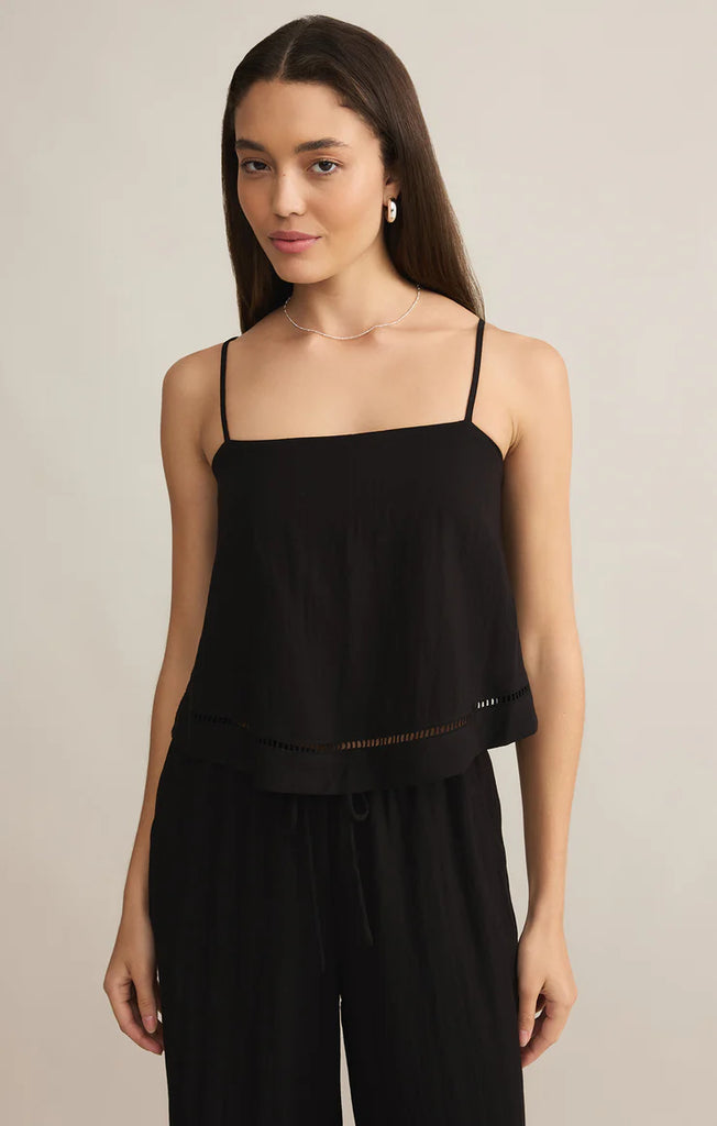 La Luz Tank with the Soleil Textured Pant