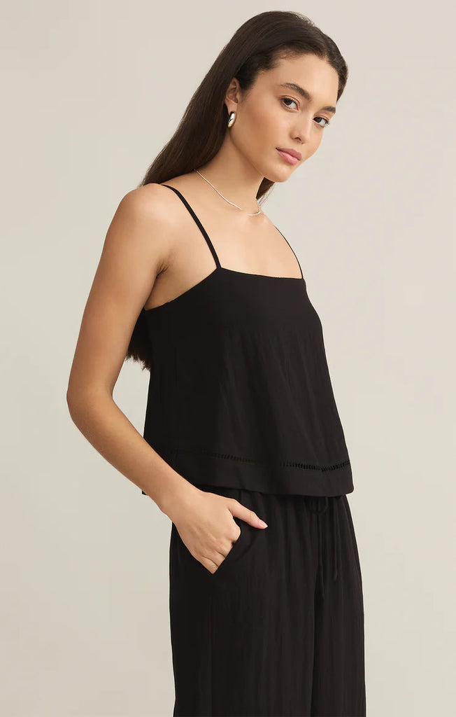 La Luz Tank with the Soleil Textured Pant