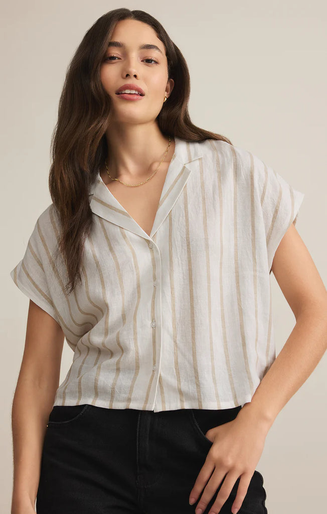 Parellel Button Down Top