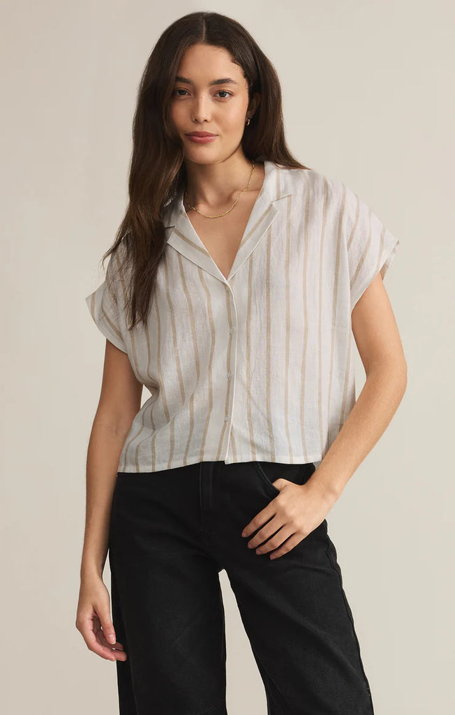 Parellel Button Down Top