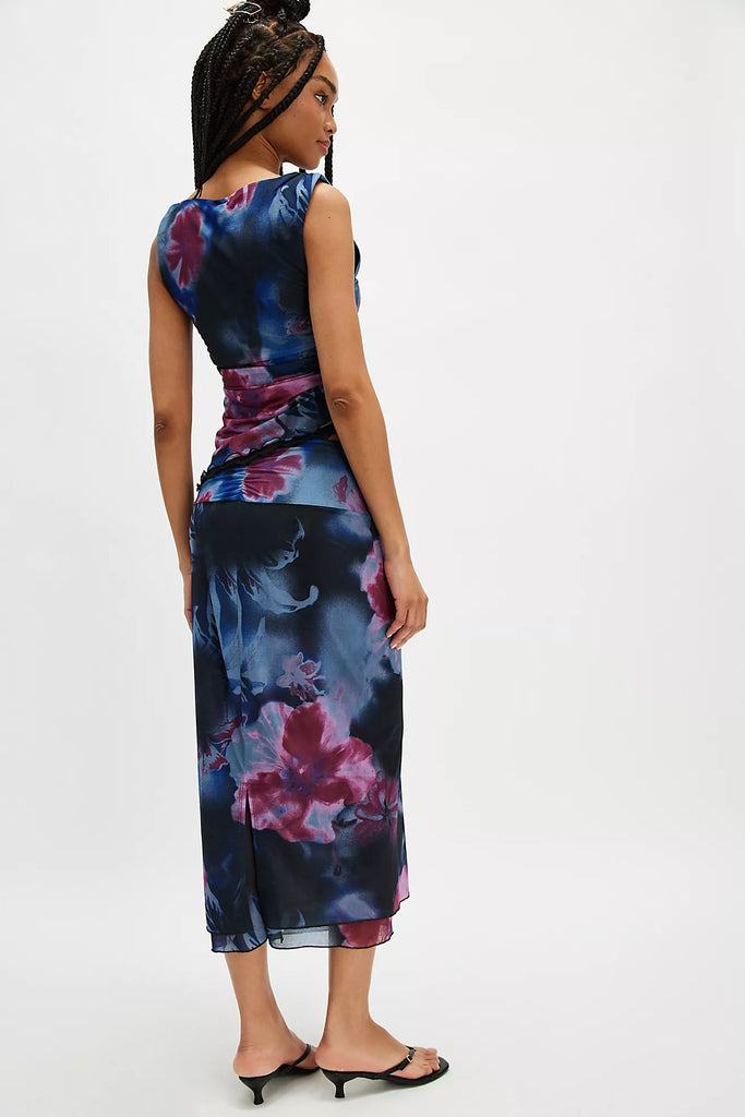 Sunset Mesh Maxi