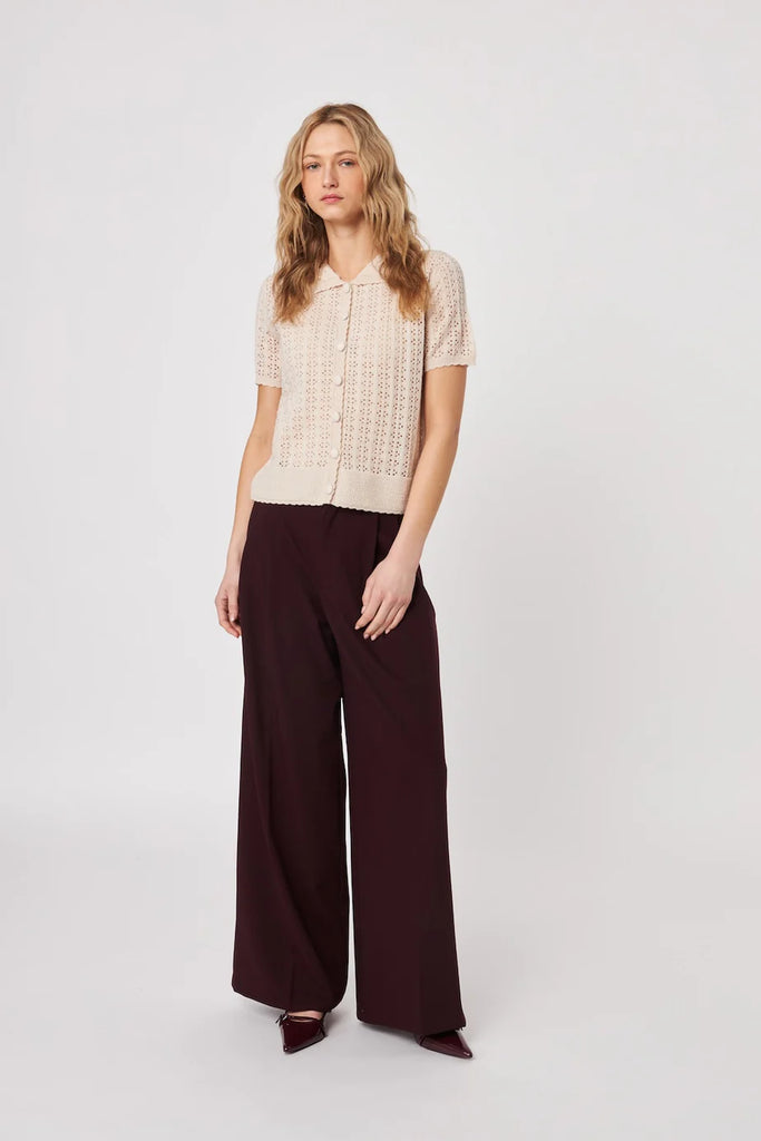 The Crew Top - Pearl Blush