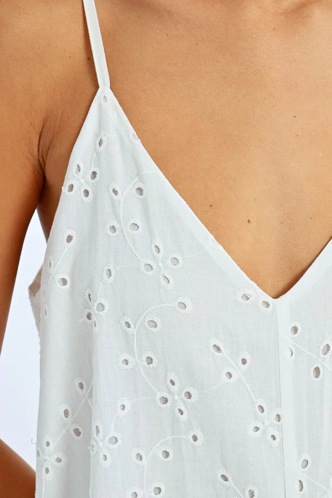 EMBROIDERED JUMPSUIT