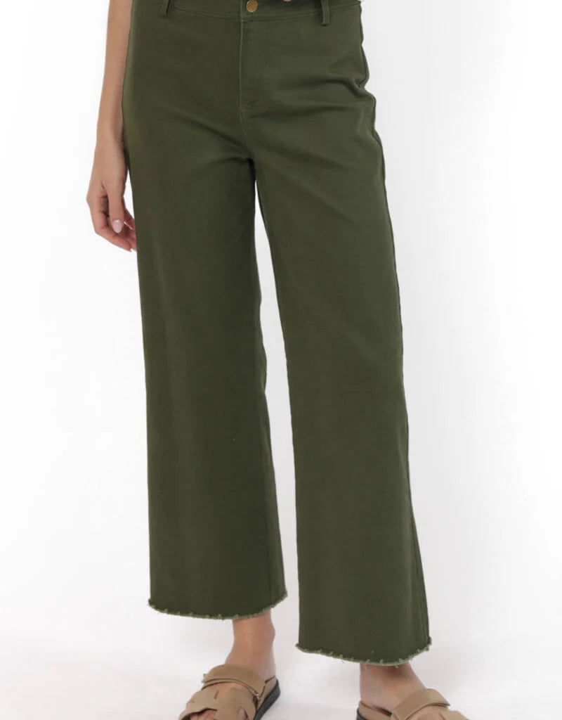 Clear Eyes Wide Leg Denim Pant