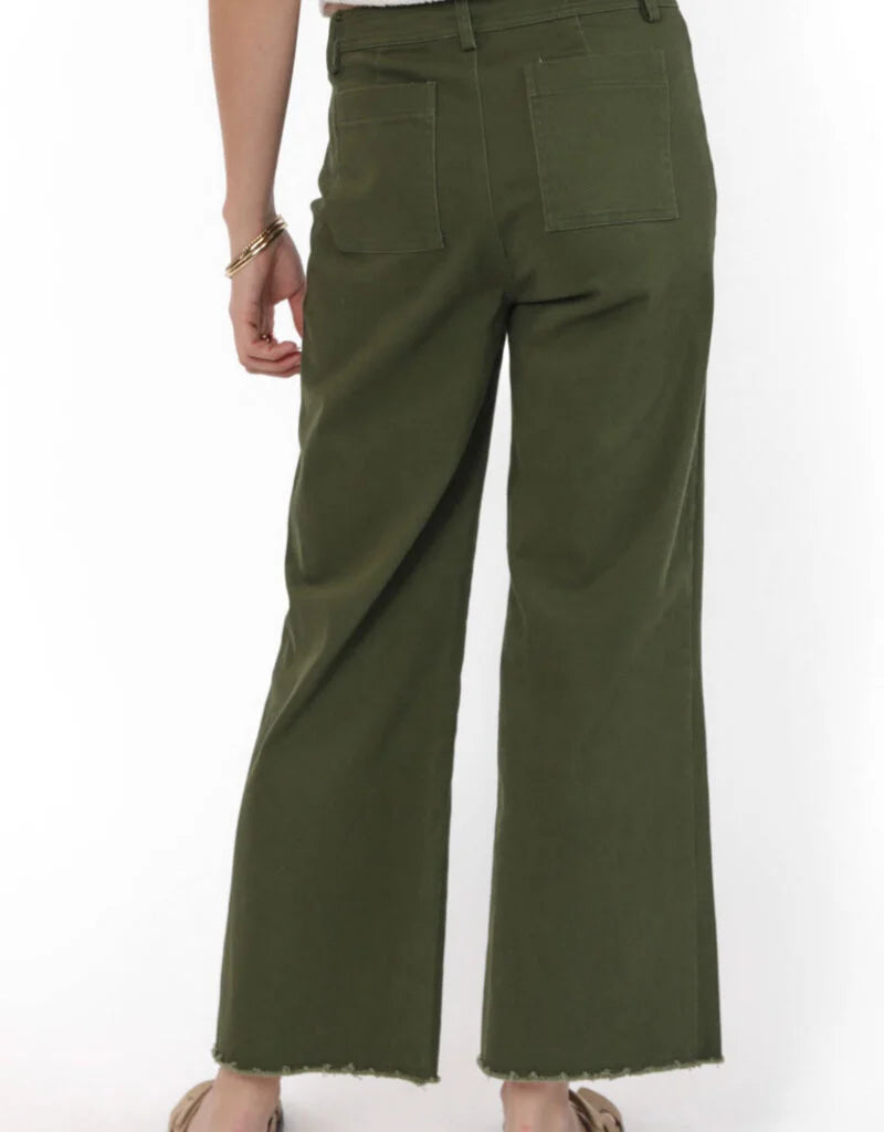 Clear Eyes Wide Leg Denim Pant