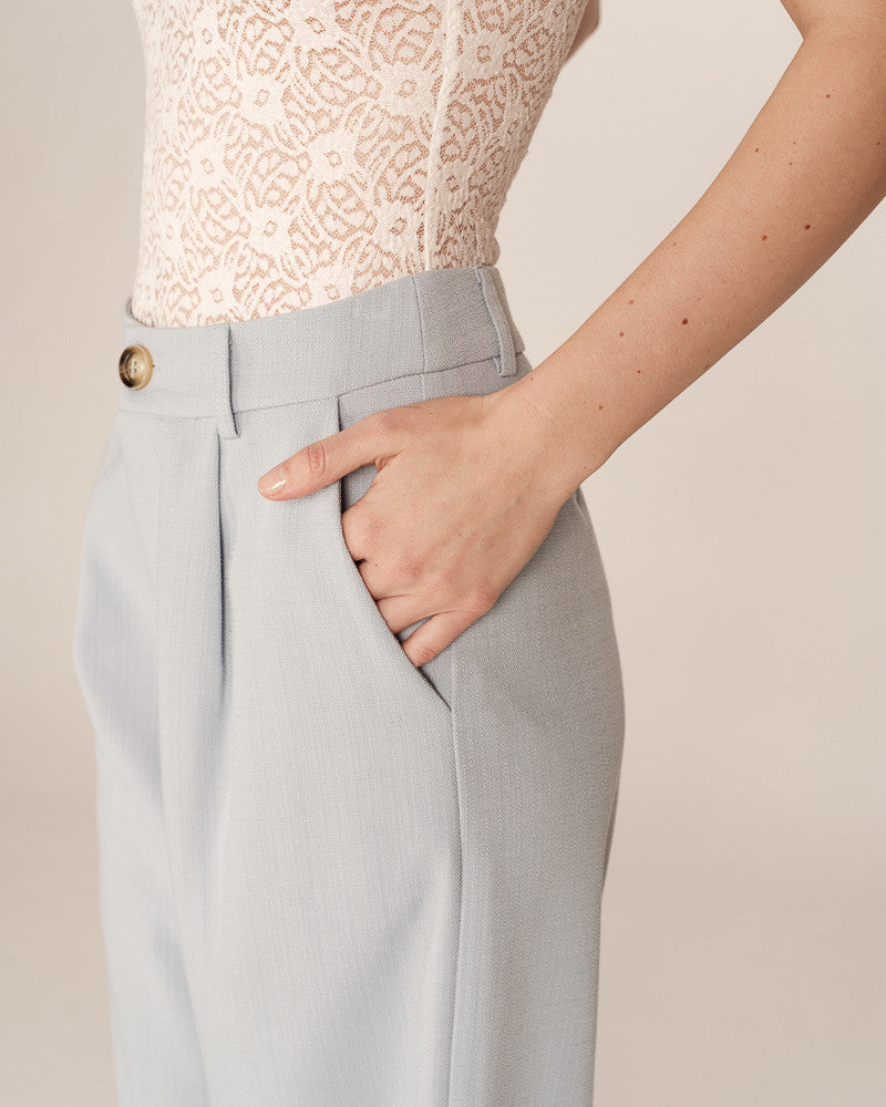 TROUSERS BLEU PIERRE