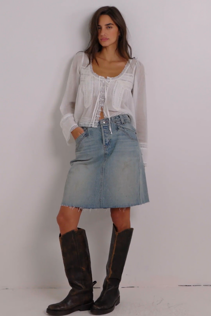 Suzy Denim Midi