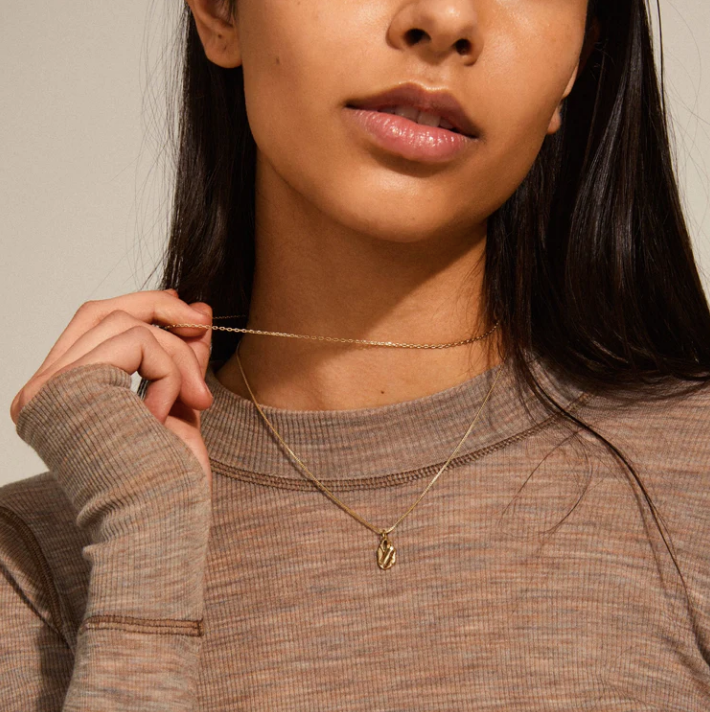 Pilgrim Hope Layered Necklace Gold Plated